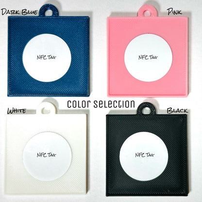 Custom Album Cover Keychain, NFC Music Playlist Keychain
