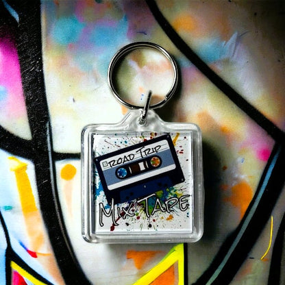Custom Mixtape Keychain: NFC Programmable Playlist