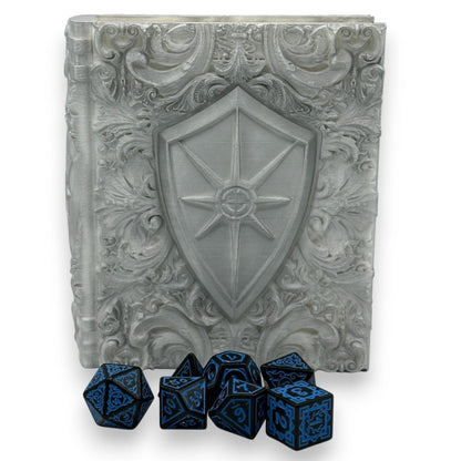 Paladin Tome Dice and Card Storage, RPG Minifigure Organizer
