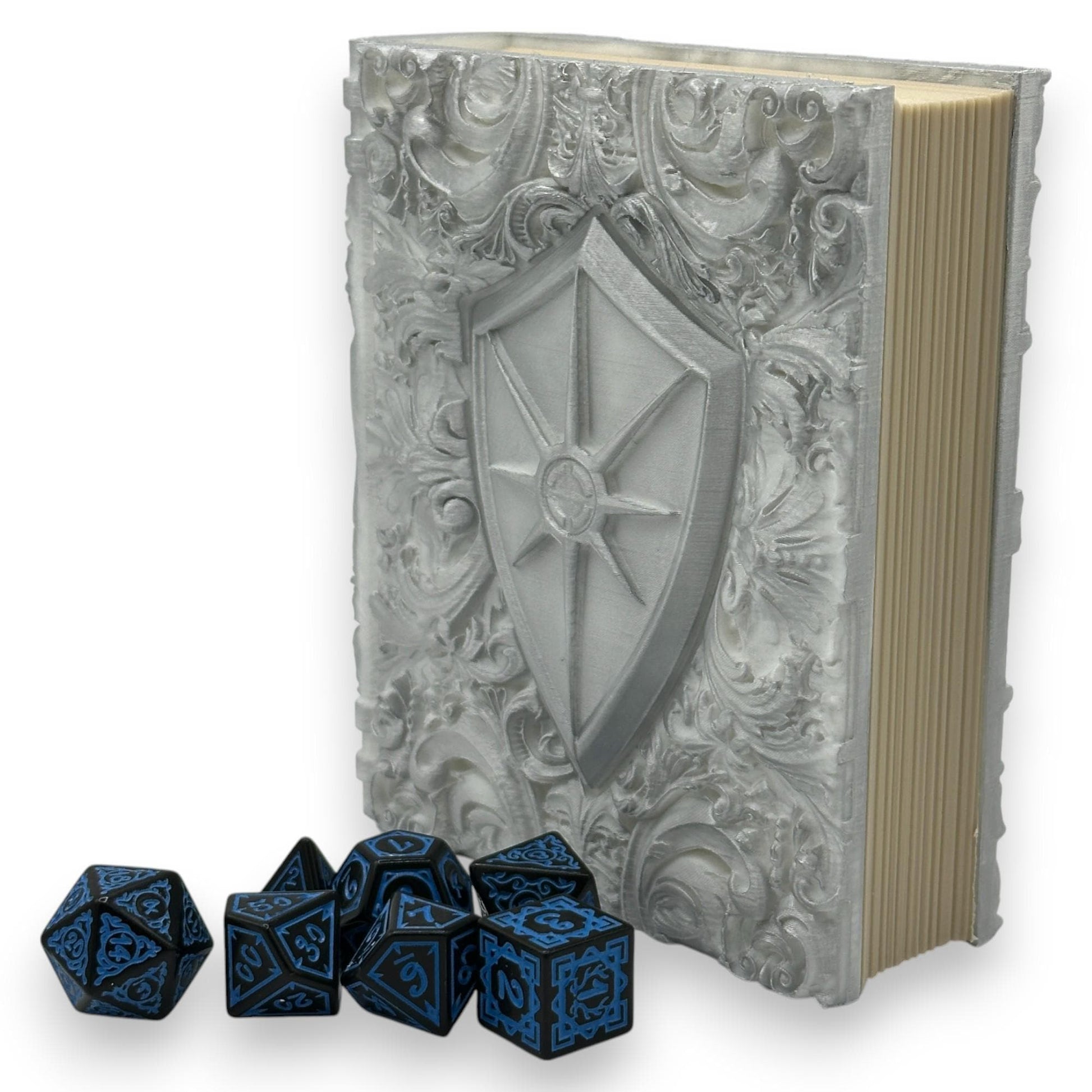 Paladin Tome Dice and Card Storage, RPG Minifigure Organizer