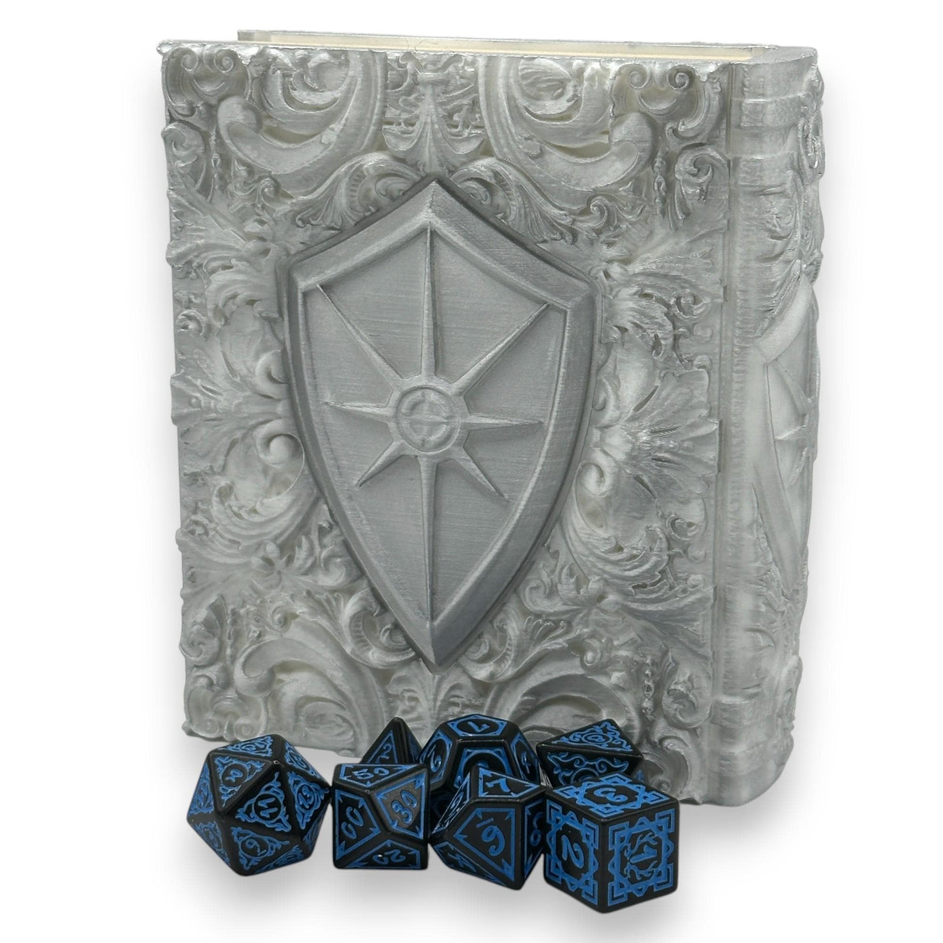 Paladin Tome Dice and Card Storage, RPG Minifigure Organizer