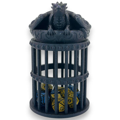 3D Printed Dragon Dice Jail: Tabletop Gaming RPG Gift