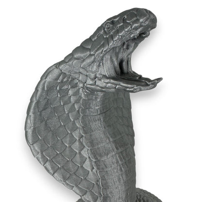 Coiled King Cobra Headphone Stand, Unique Gamer Decor