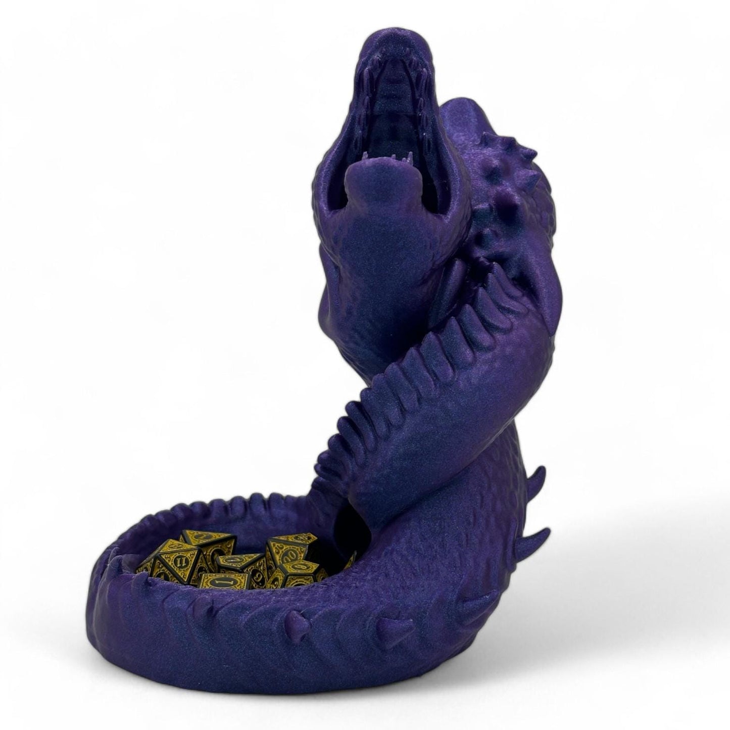 3D Printed Twin Dragon Dice Tower, D&D Gaming Accessory
