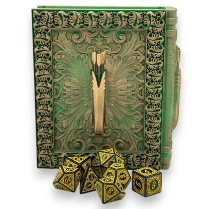 Ranger Tome, Dice and Card Storage, RPG Organizer