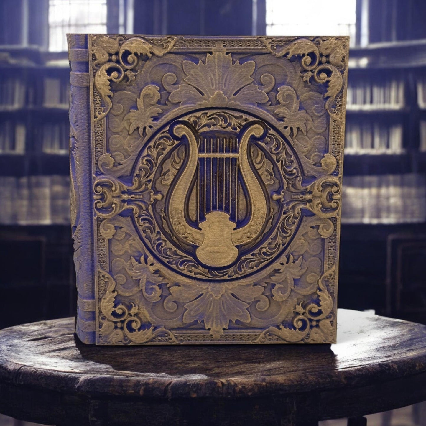 Bard Tome, Dice and Card Storage, D&D, MTG