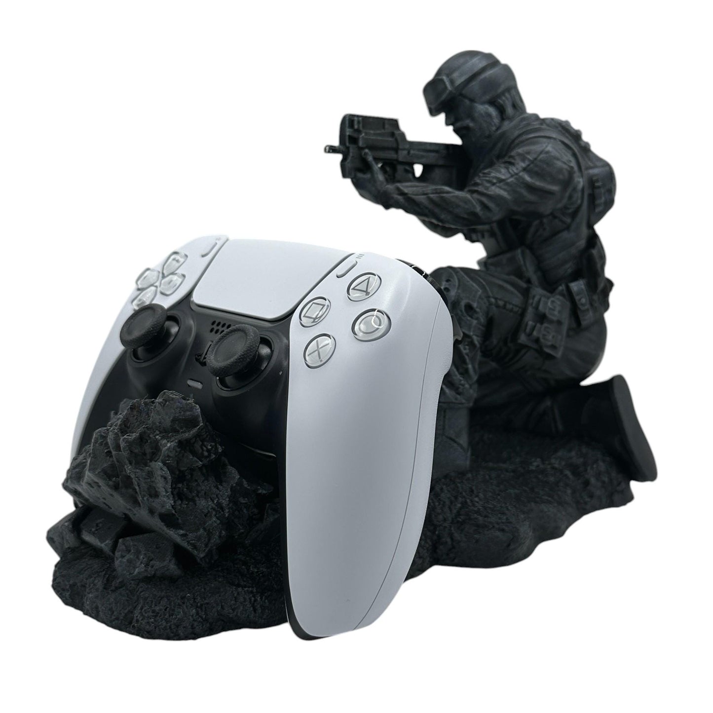 3D Printed Military Soldier Game Controller Stand, Gamer Gift