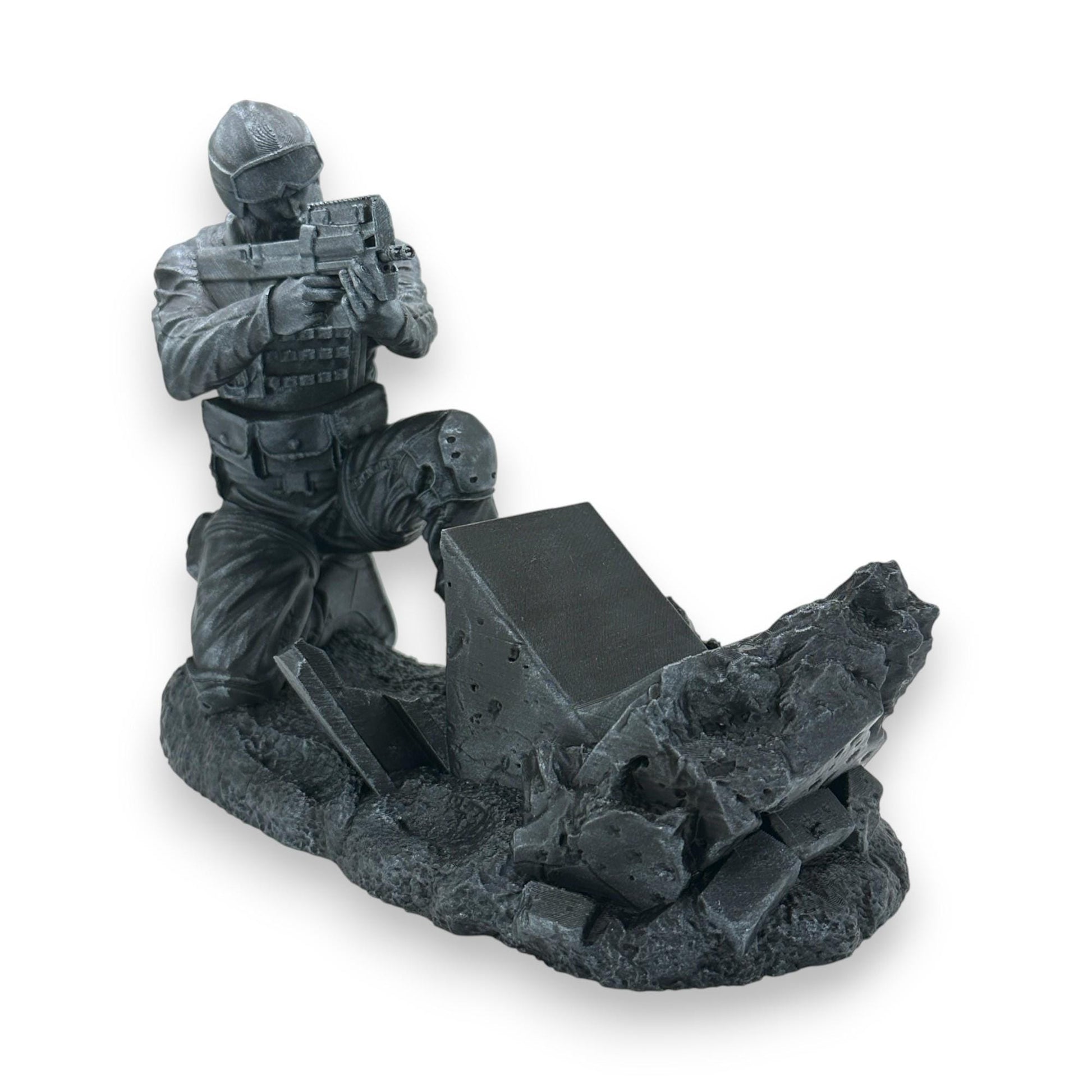 3D Printed Military Soldier Game Controller Stand, Gamer Gift