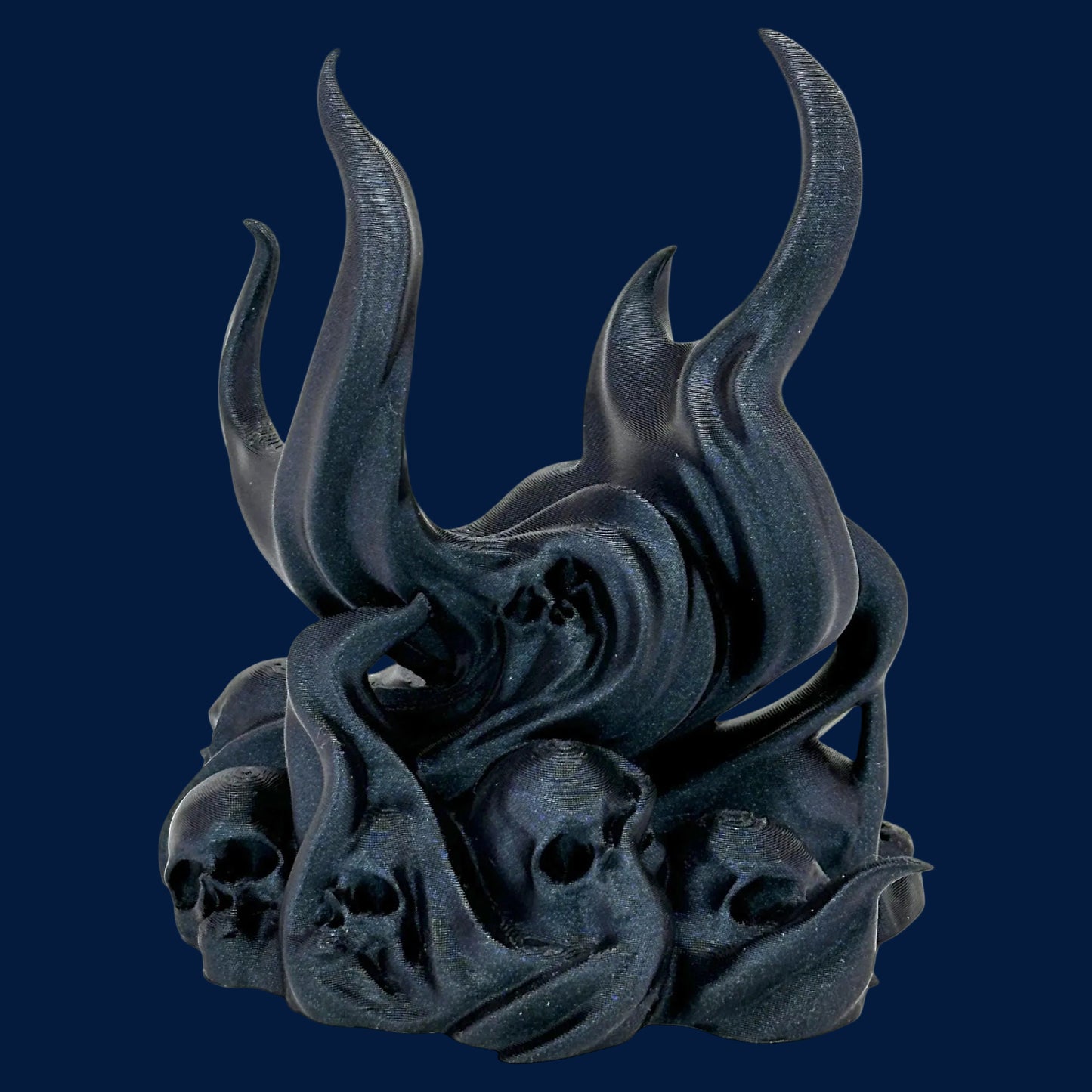 Casters Grip Single Controller Holder – Gothic Flame 3D Printed Gaming Stand