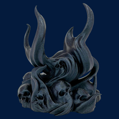 Casters Grip Single Controller Holder – Gothic Flame 3D Printed Gaming Stand