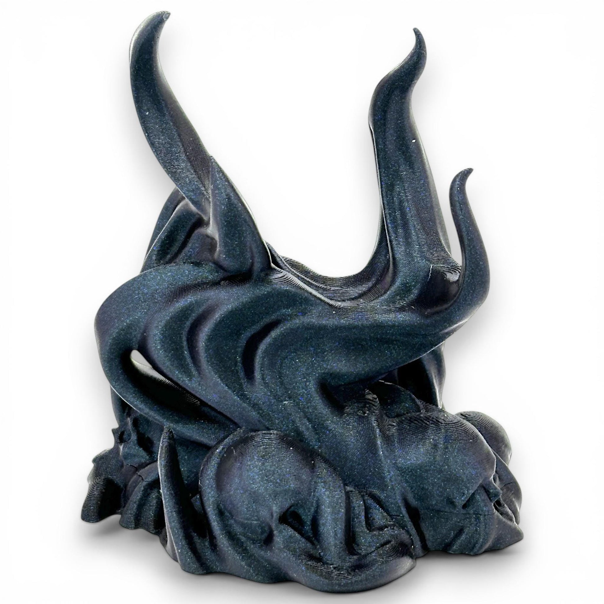 Casters Grip Single Controller Holder – Gothic Flame 3D Printed Gaming Stand