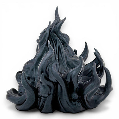 Twin Arcane Dual Controller Holder – Gothic Flame 3D Printed Gaming Stand
