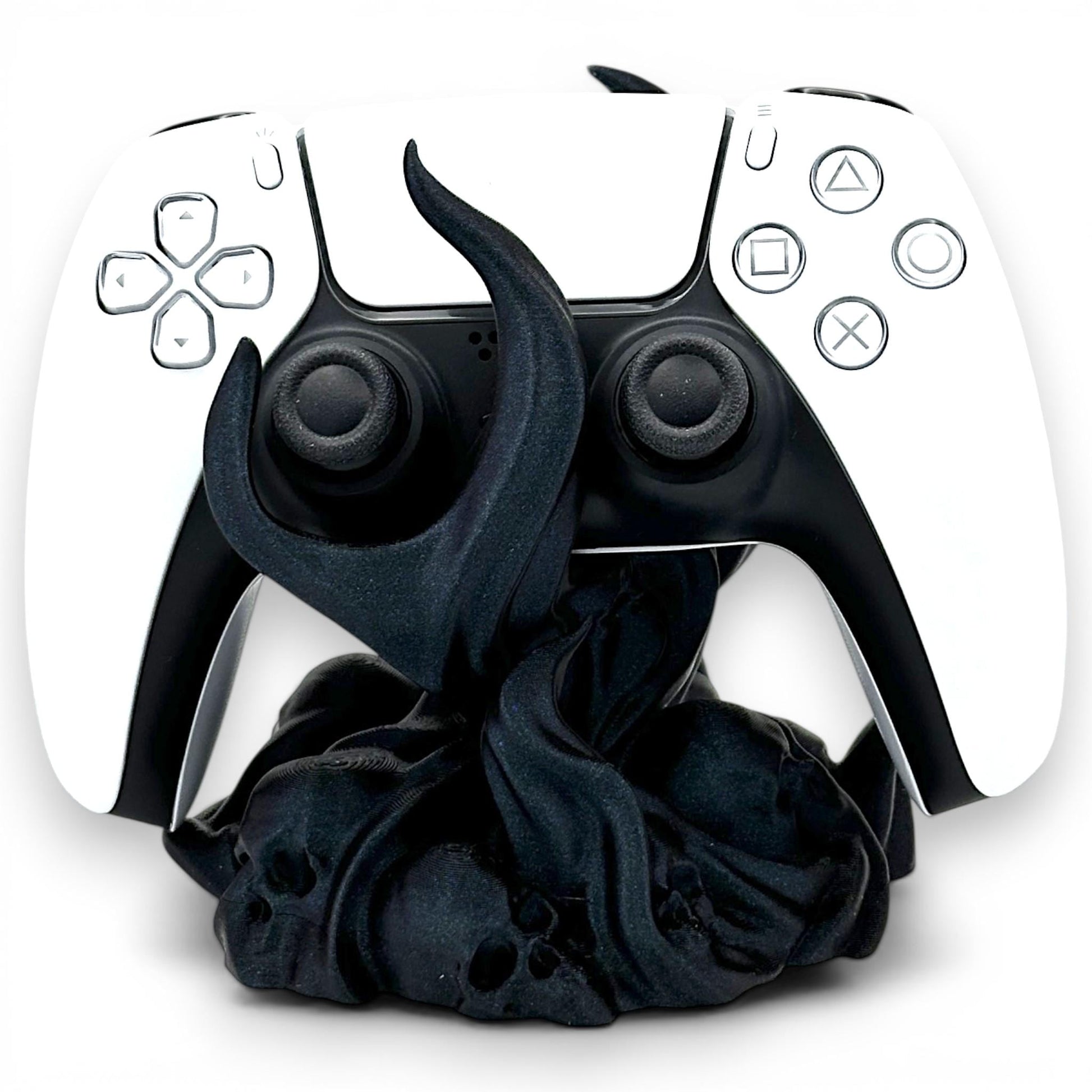Casters Grip Single Controller Holder – Gothic Flame 3D Printed Gaming Stand