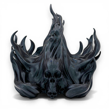 Twin Arcane Dual Controller Holder – Gothic Flame 3D Printed Gaming Stand
