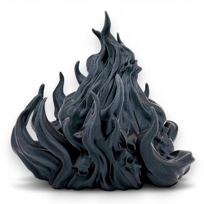 Twin Arcane Dual Controller Holder – Gothic Flame 3D Printed Gaming Stand