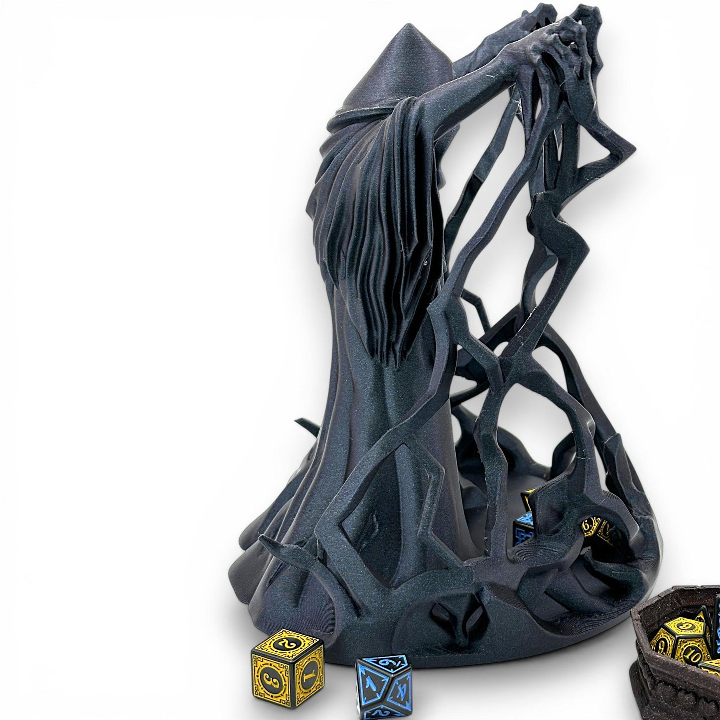 Behold the Wizard Dice Tower – Arcane RPG Dice Roller for Spellcasters & Storytellers
