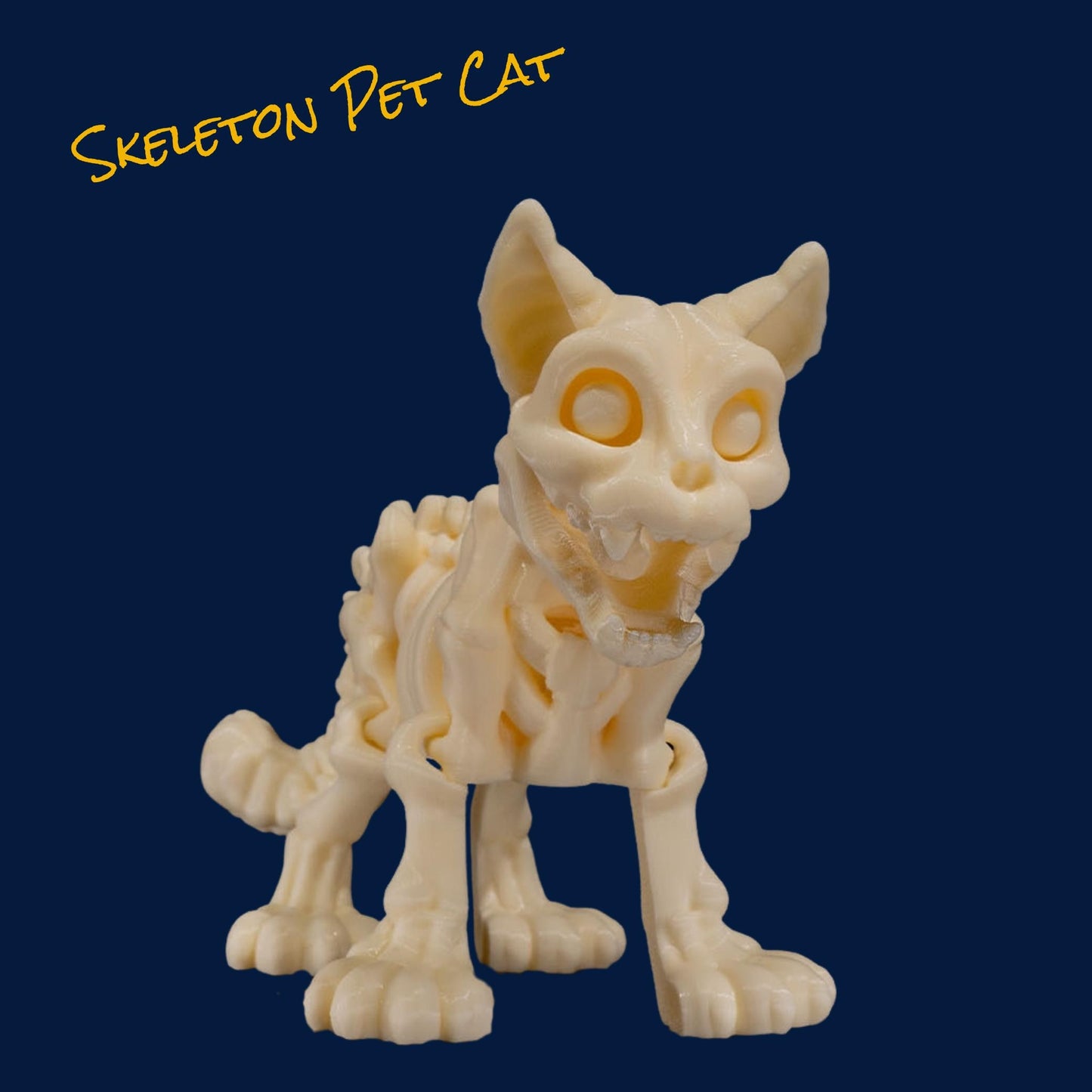 3D Printed Flexi Skeleton Pets – Articulated Critter Collection