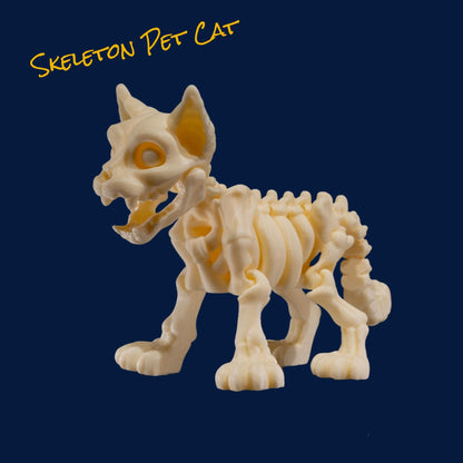 3D Printed Flexi Skeleton Pets – Articulated Critter Collection