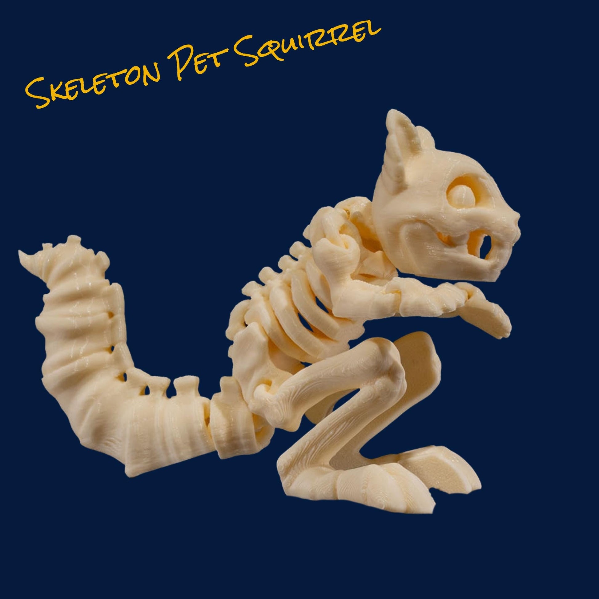 3D Printed Flexi Skeleton Pets – Articulated Critter Collection