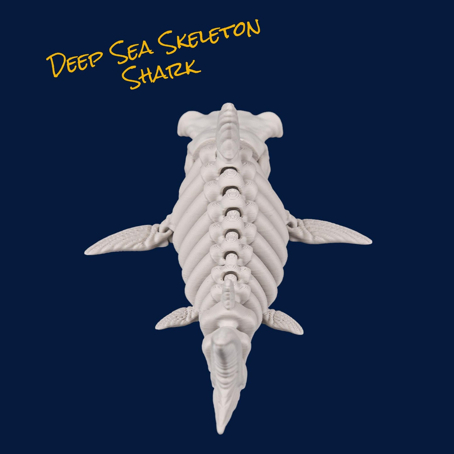3D Printed Flexi Deep Sea Skeletons – Articulated Critter Collection