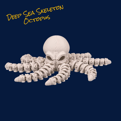 3D Printed Flexi Deep Sea Skeletons – Articulated Critter Collection