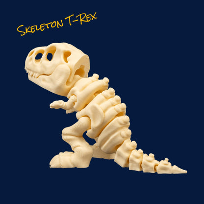 3D Printed Flexi Skeleton Safari Expedition – Articulated Critter Collection