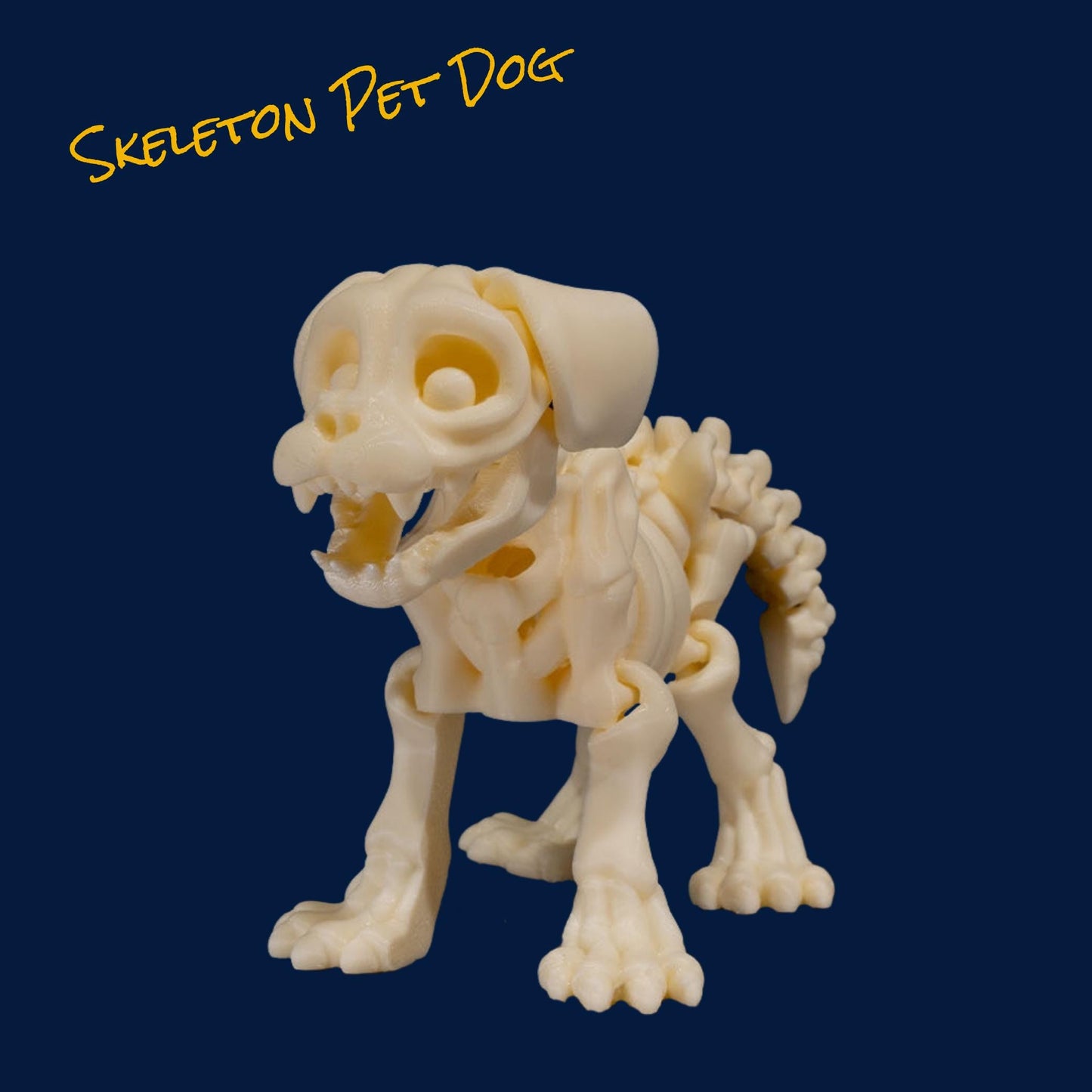 3D Printed Flexi Skeleton Pets – Articulated Critter Collection