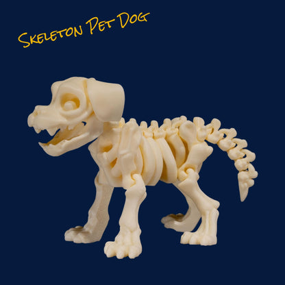 3D Printed Flexi Skeleton Pets – Articulated Critter Collection