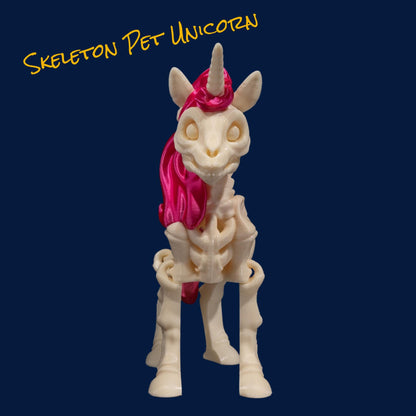 3D Printed Flexi Skeleton Pets – Articulated Critter Collection