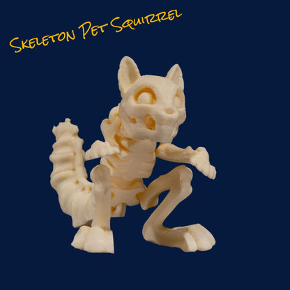 3D Printed Flexi Skeleton Pets – Articulated Critter Collection