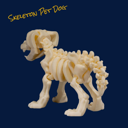 3D Printed Flexi Skeleton Pets – Articulated Critter Collection
