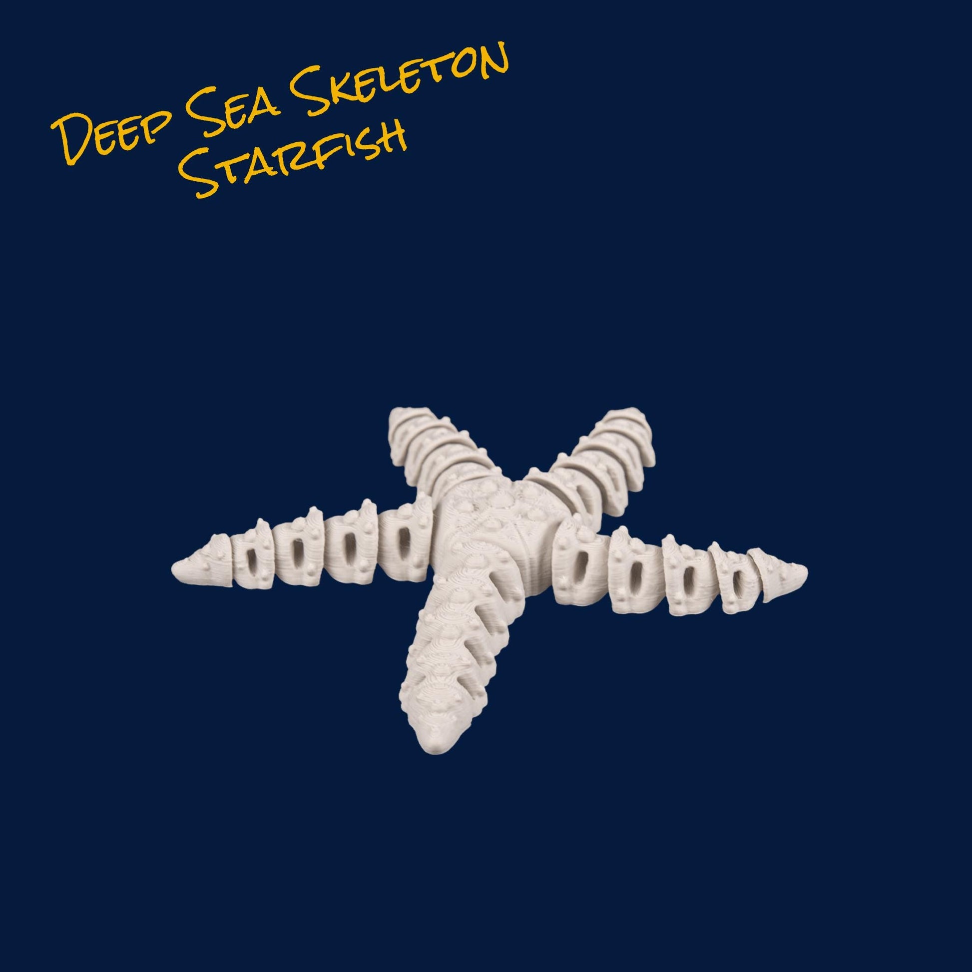 3D Printed Flexi Deep Sea Skeletons – Articulated Critter Collection