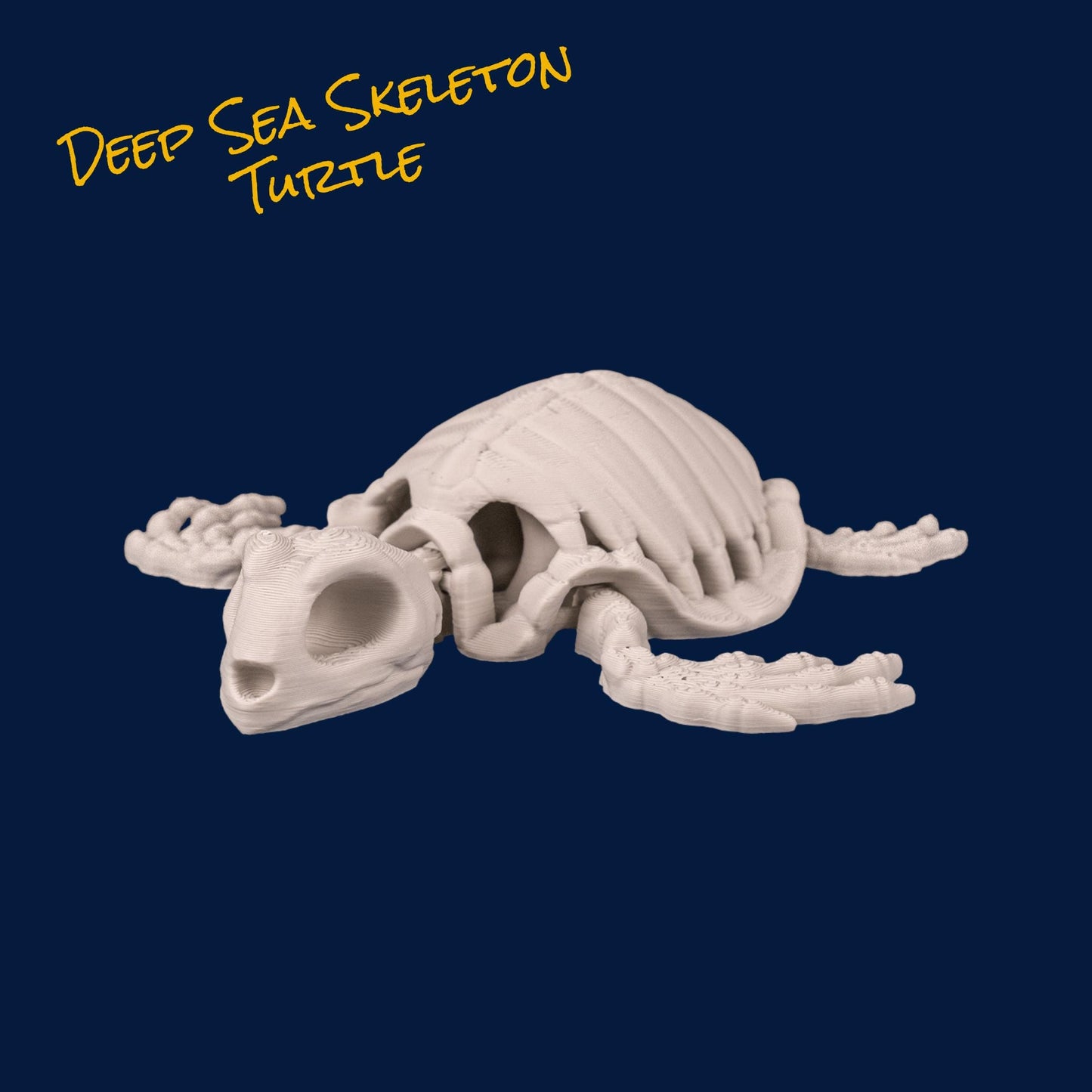 3D Printed Flexi Deep Sea Skeletons – Articulated Critter Collection