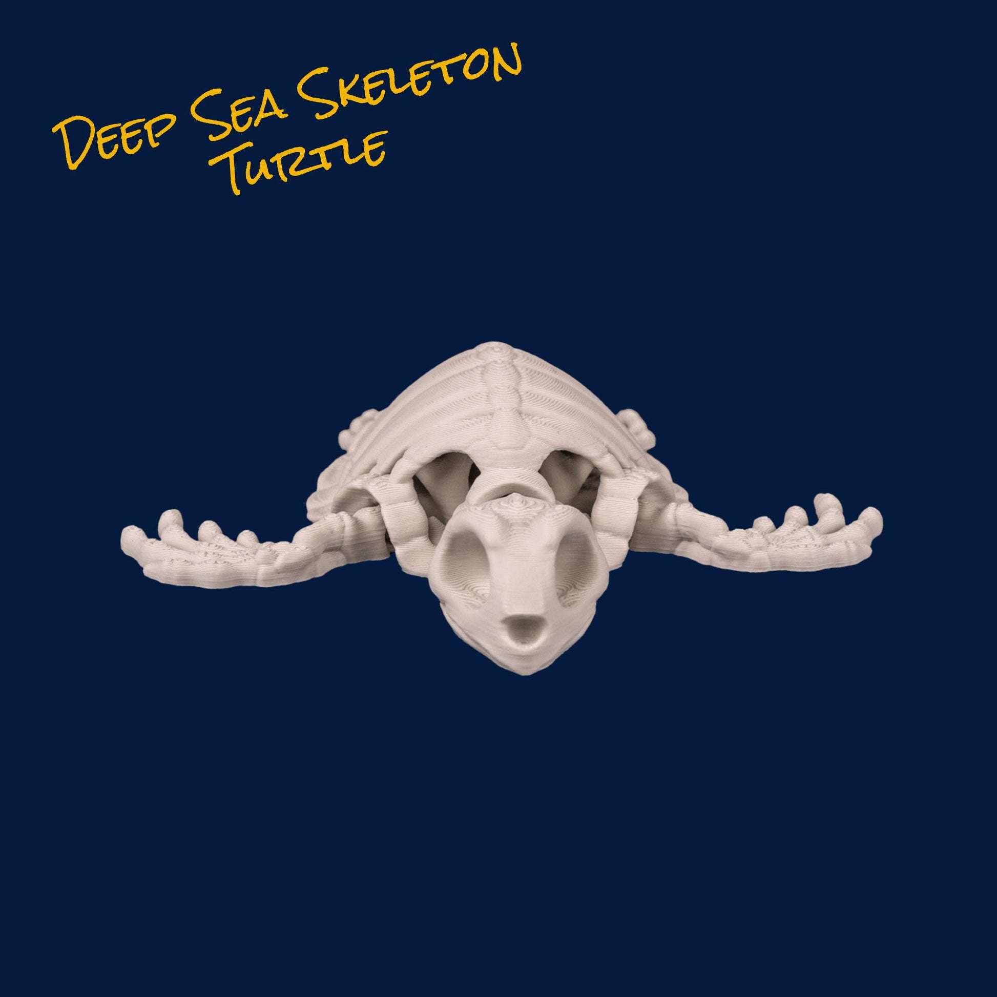 3D Printed Flexi Deep Sea Skeletons – Articulated Critter Collection