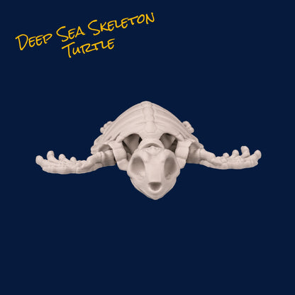 3D Printed Flexi Deep Sea Skeletons – Articulated Critter Collection