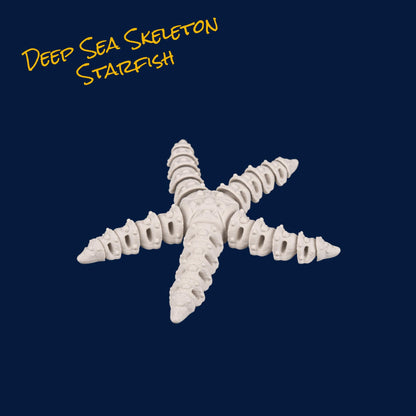 3D Printed Flexi Deep Sea Skeletons – Articulated Critter Collection