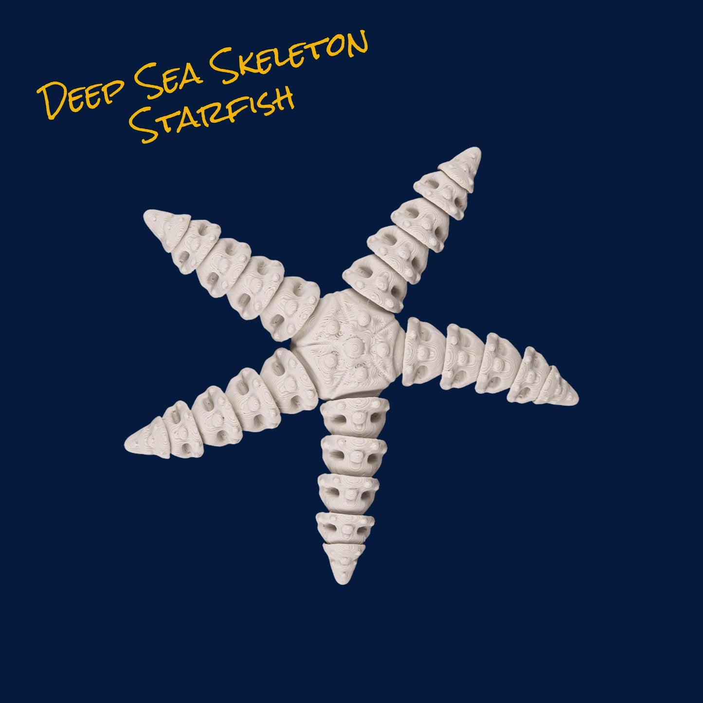 3D Printed Flexi Deep Sea Skeletons – Articulated Critter Collection
