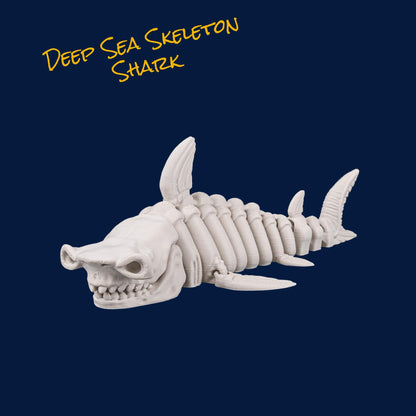 3D Printed Flexi Deep Sea Skeletons – Articulated Critter Collection