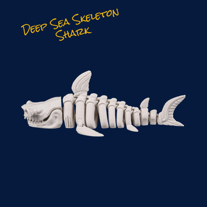 3D Printed Flexi Deep Sea Skeletons – Articulated Critter Collection