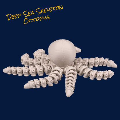3D Printed Flexi Deep Sea Skeletons – Articulated Critter Collection